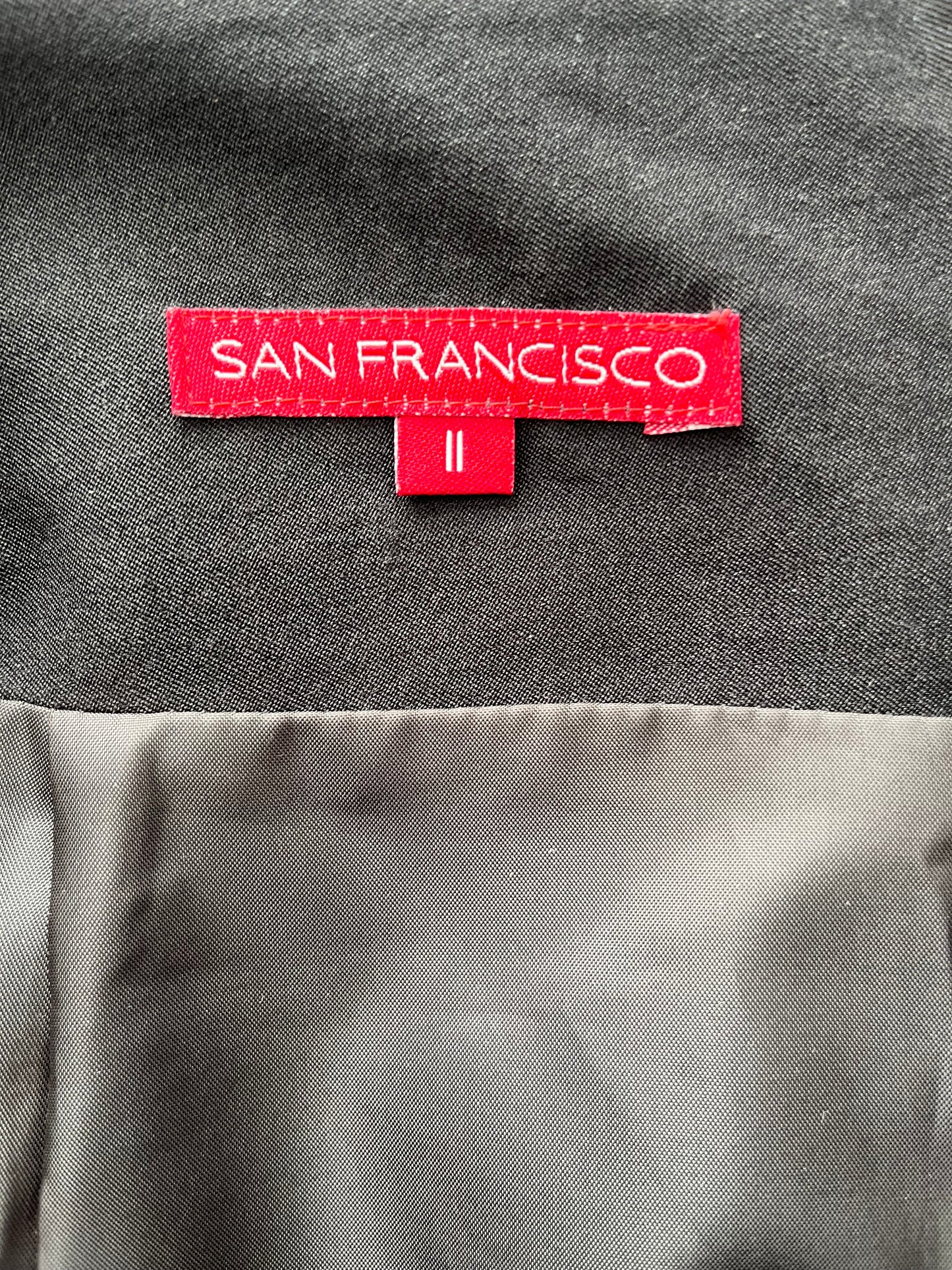Jupe San Francisco - Étiquette de taille et marque