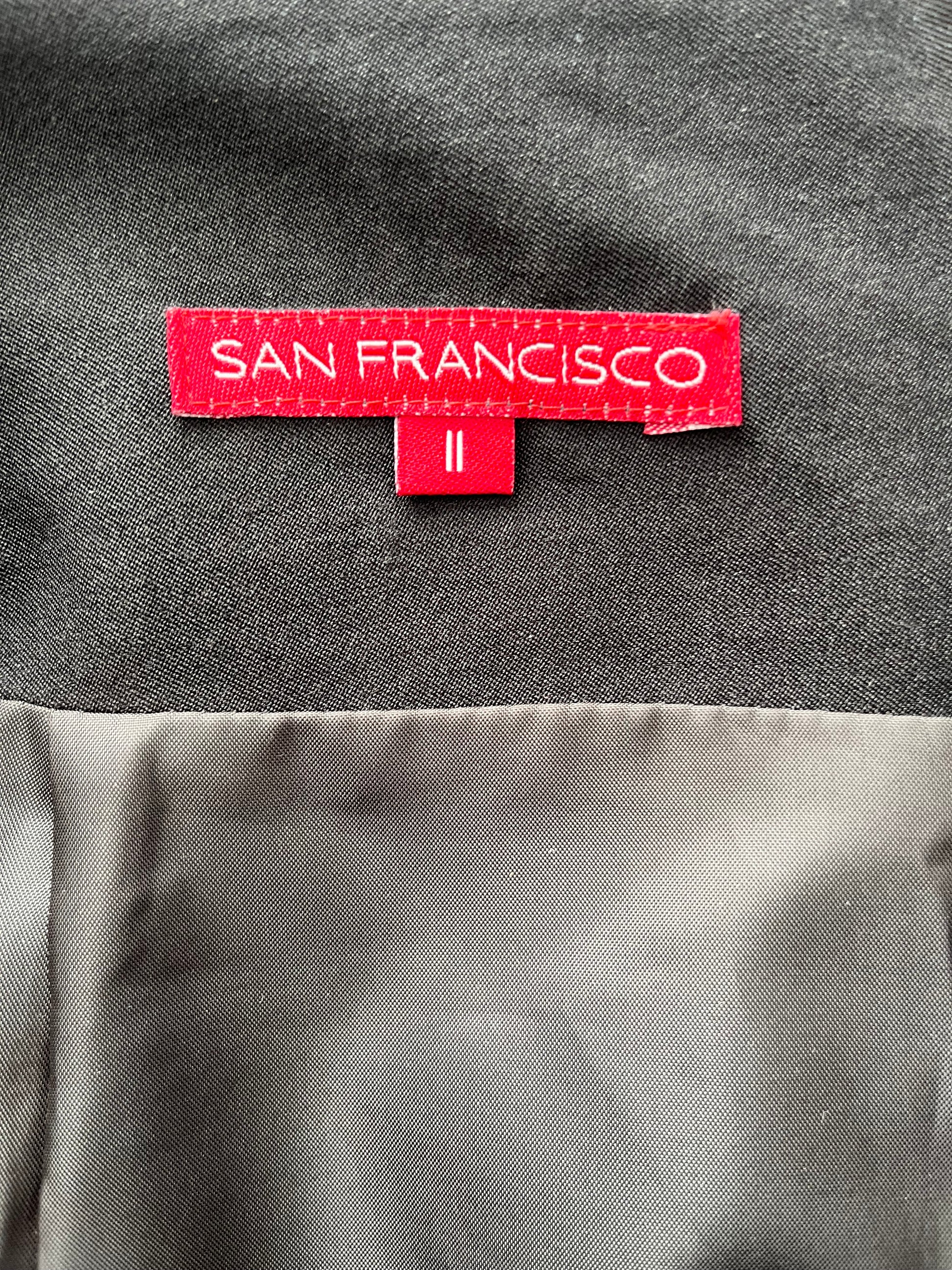 Jupe San Francisco - Étiquette de taille et marque