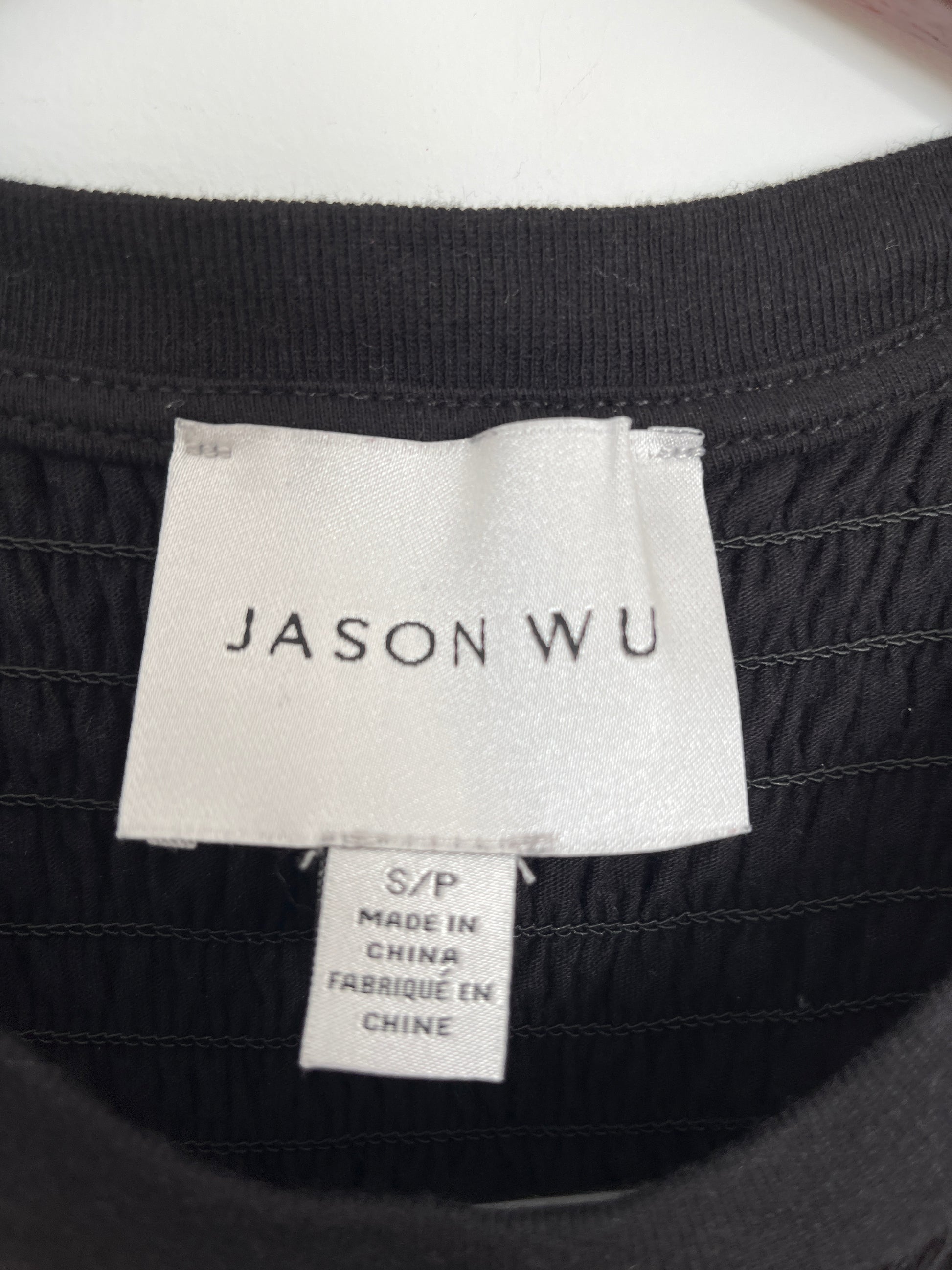 Camisole Jason Wu - Étiquette de marque et taille