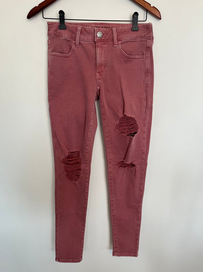 Jean American Eagle - Vue avant sur fond blanc