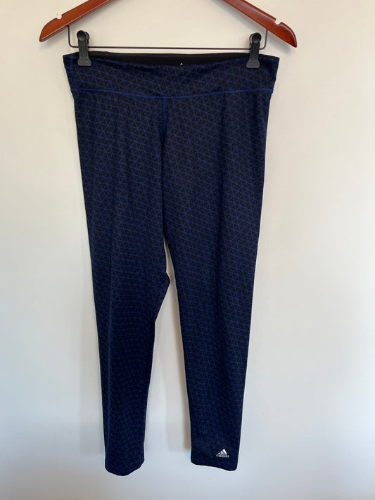 Leggings Adidas Climalite - Vue avant sur fond blanc