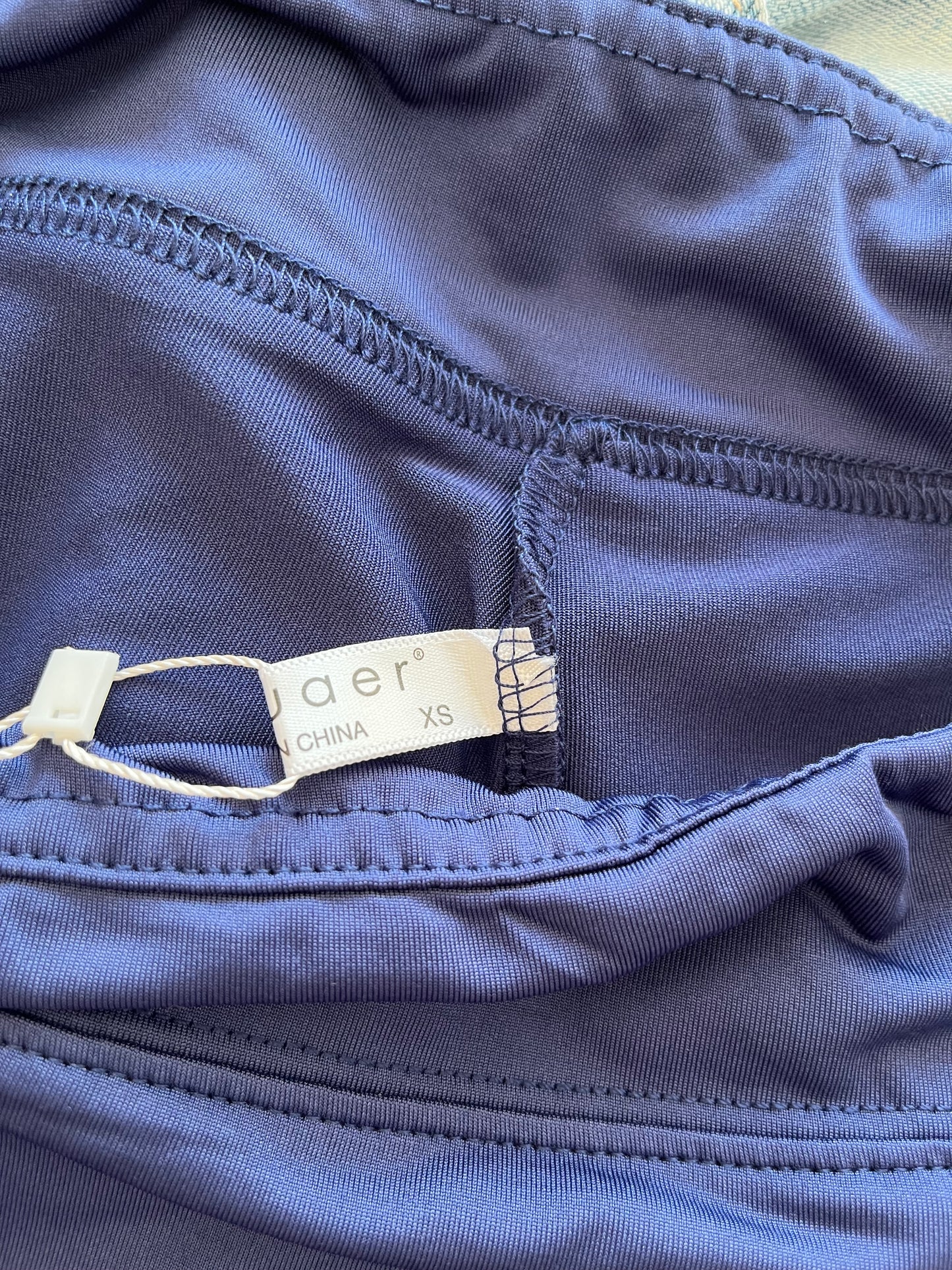 Jupe short Ekouer - Étiquette de taille