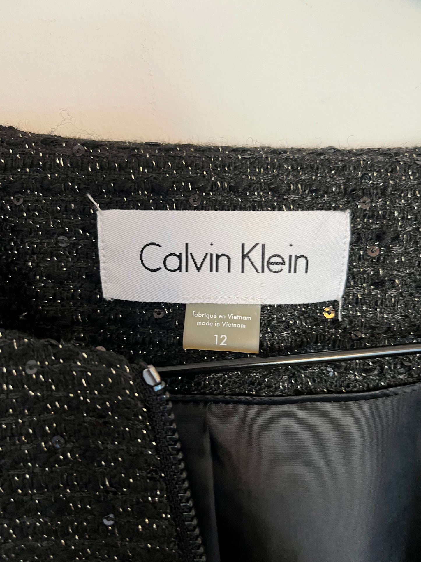 Veston boléro gris scintillant