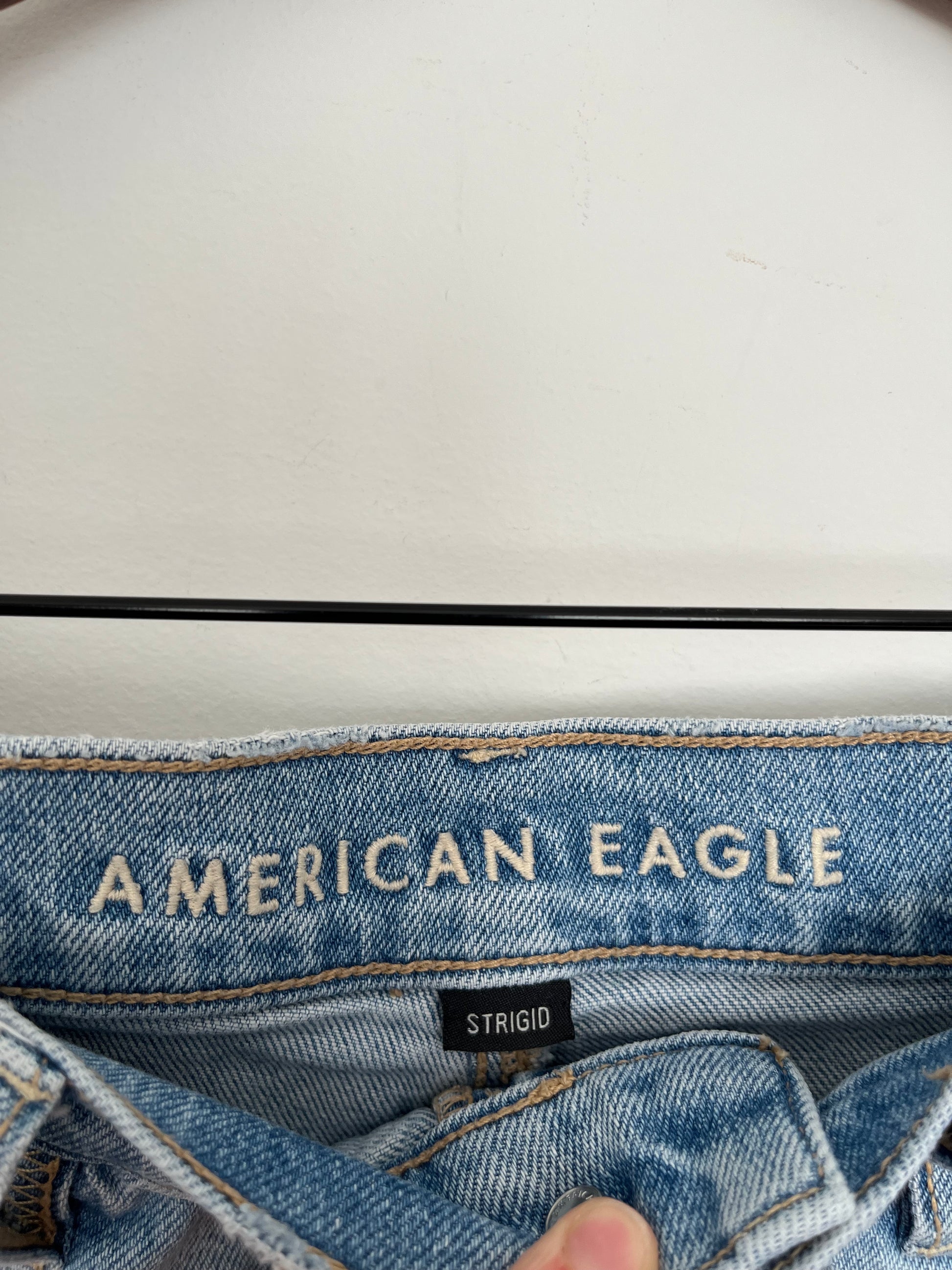 Short American Eagle - Étiquette de marque