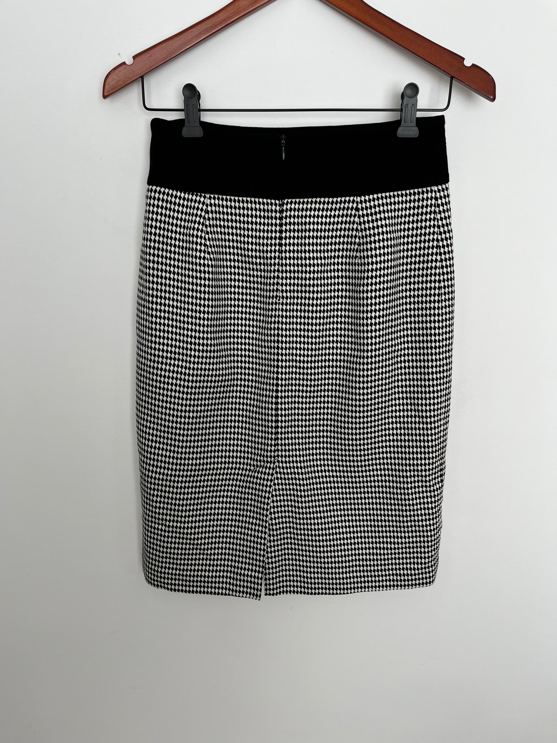 Jupe Tristan - Vue arrière sur fond blanc