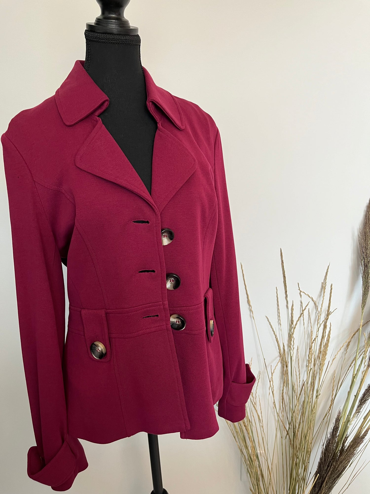 Manteau Midtown - Vue avant sur fond blanc