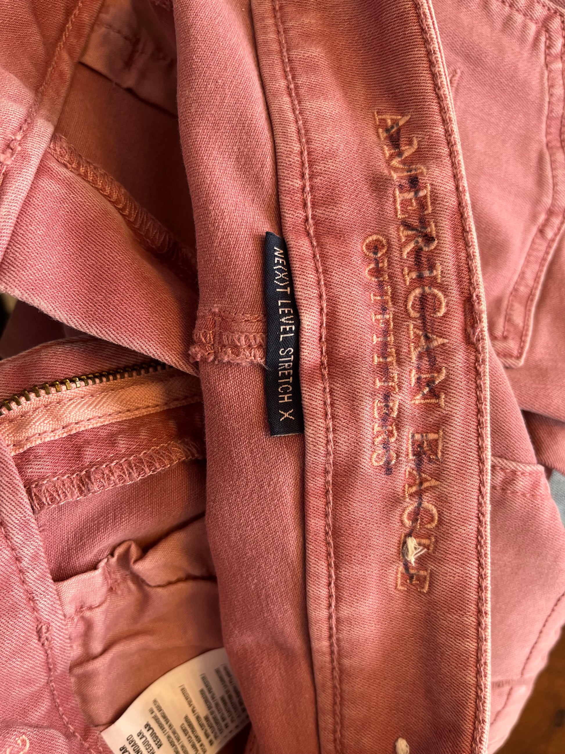 Jean American Eagle - Étiquette de marque