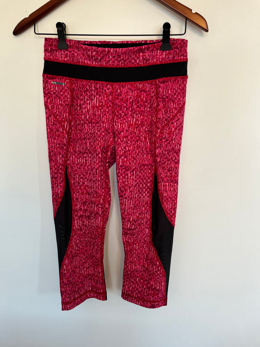 Legging trois quart et trois nuances de rose