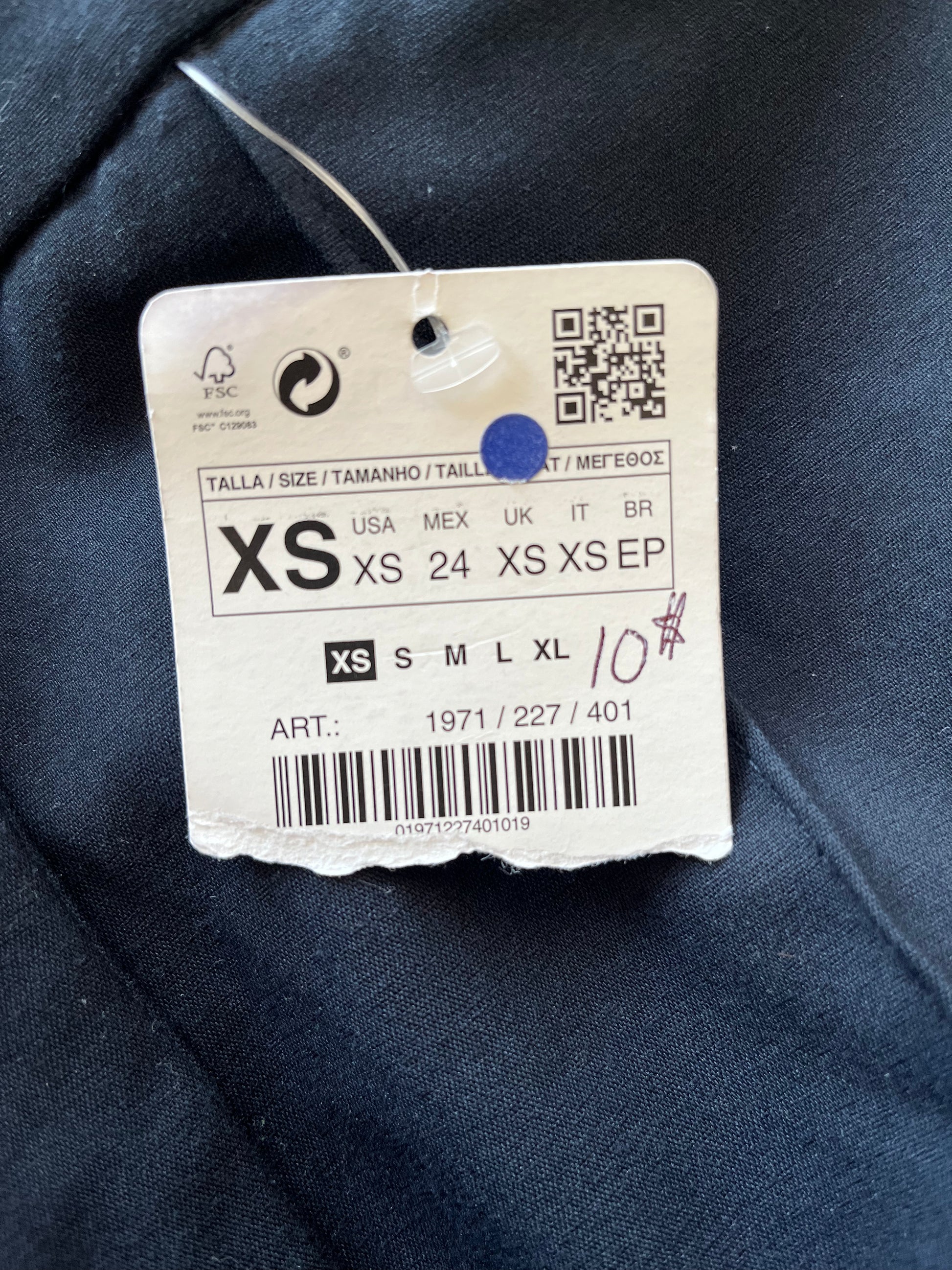 Pantalon Zara - Étiquette originale