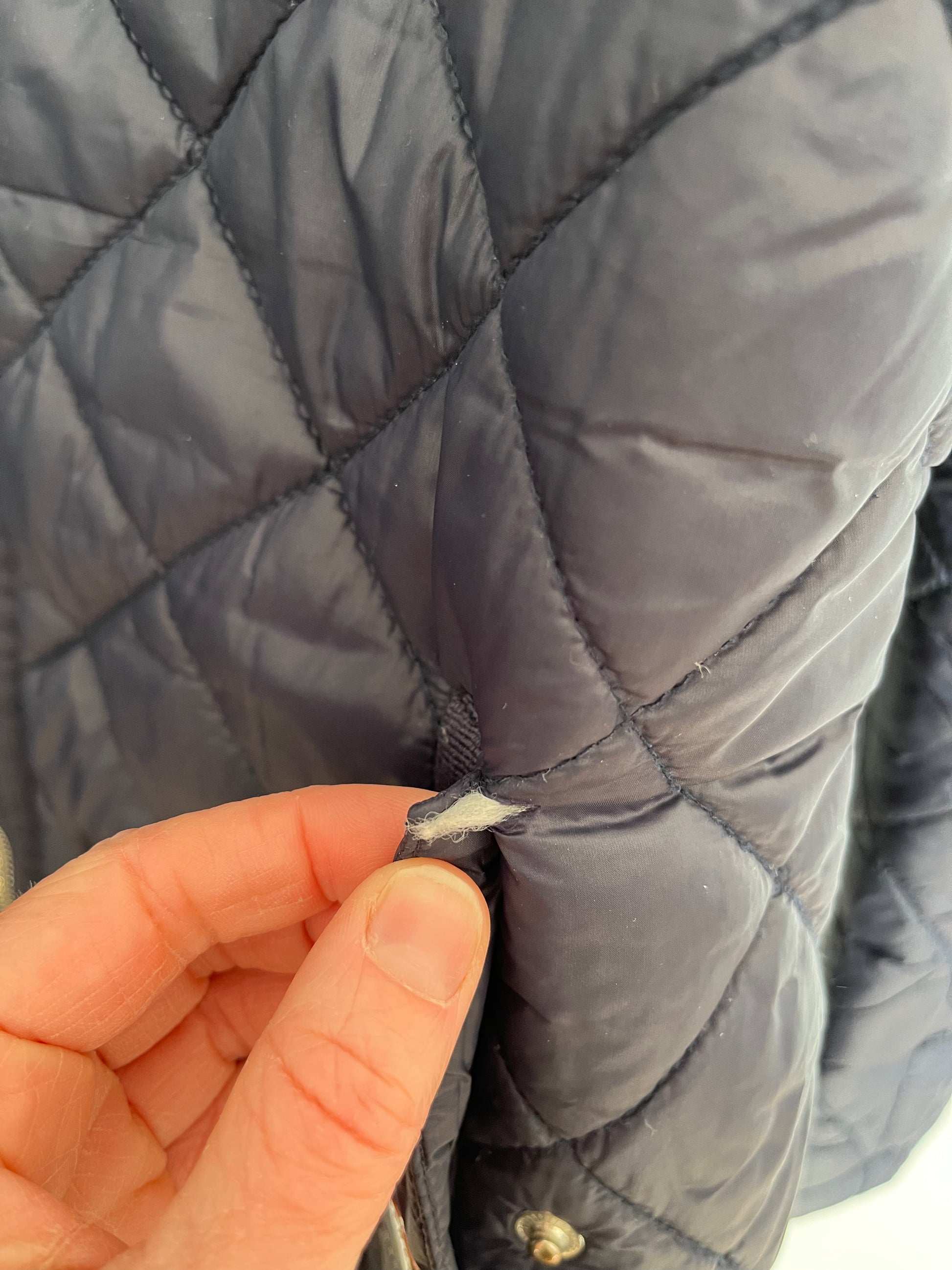 Manteau French Connection - Vue sur l'usure